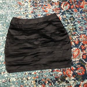 Express Black mini skirt